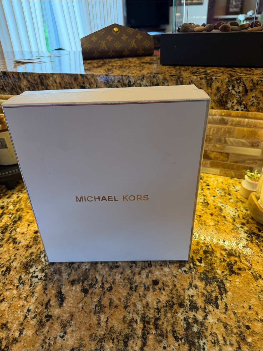 Michael Kors Brown/Maple Signature Mini Tote with Gold Hardware - Picture 13 of 13